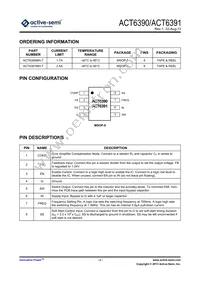 ACT6390MH-T Datasheet Page 2