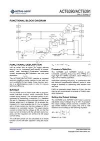 ACT6390MH-T Datasheet Page 5