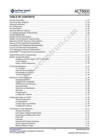 ACT8600QJ162-T Datasheet Page 2