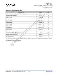 ACT88320QI101-T Datasheet Page 7