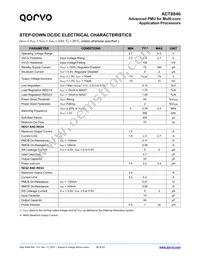 ACT8846QM468-T15 Datasheet Page 20