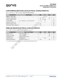 ACT8846QM468-T15 Datasheet Page 23