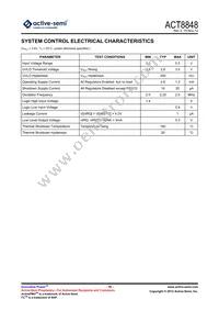 ACT8848QM201-T Datasheet Page 16