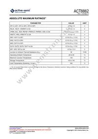 ACT8862Q4I134-T Datasheet Page 7