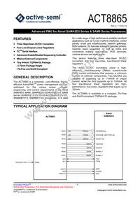 ACT8865QI303-T Datasheet Cover