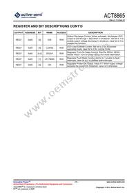 ACT8865QI303-T Datasheet Page 13