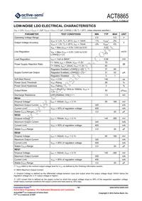 ACT8865QI303-T Datasheet Page 16