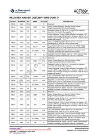 ACT8891Q4I133-T Datasheet Page 12