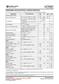 ACT8891Q4I133-T Datasheet Page 15