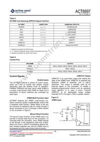 ACT8897Q4I11C-T Datasheet Page 22