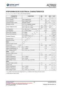 ACT8932QJ133-T Datasheet Page 16