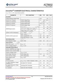 ACT8932QJ133-T Datasheet Page 18