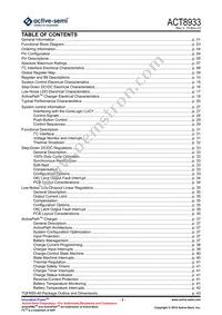 ACT8933QJ133-T Datasheet Page 2