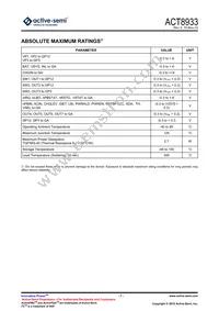 ACT8933QJ133-T Datasheet Page 7