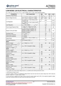 ACT8933QJ133-T Datasheet Page 17