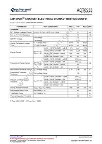 ACT8933QJ133-T Datasheet Page 19