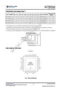 ACT8934AQJ258-T Datasheet Page 4