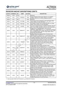 ACT8934QJ333-T Datasheet Page 13