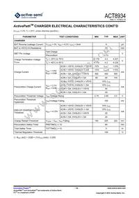 ACT8934QJ333-T Datasheet Page 19