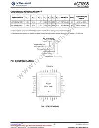 ACT8935QJ10D-T Datasheet Page 4