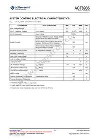 ACT8936QJ135-T Datasheet Page 15