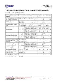 ACT8938 Datasheet Page 19