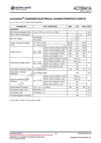 ACT8941AQJ465-T Datasheet Page 19