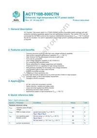 ACTT10B-800CTNJ Datasheet Cover