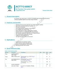 ACTT12-800CTQ Datasheet Cover