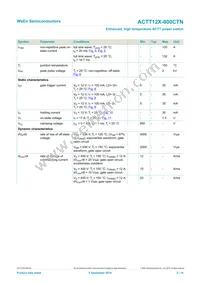 ACTT12X-800CTNQ Datasheet Page 2