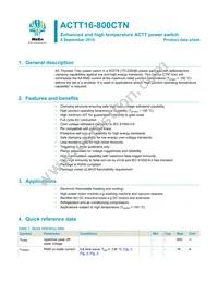 ACTT16-800CTNQ Datasheet Cover