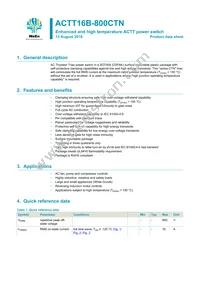 ACTT16B-800CTNJ Datasheet Cover