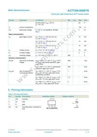 ACTT2W-800ETNF Datasheet Page 2