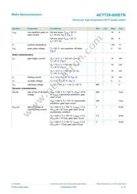 ACTT2X-800ETNQ Datasheet Page 2