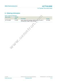 ACTT4X-800E Datasheet Page 3