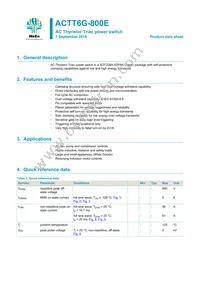 ACTT6G-800E Datasheet Cover