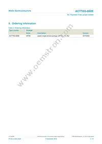 ACTT6G-800E Datasheet Page 3