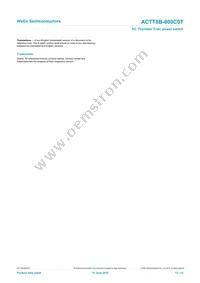 ACTT8B-800C0TJ Datasheet Page 13
