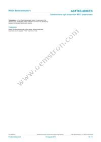 ACTT8B-800CTNJ Datasheet Page 14