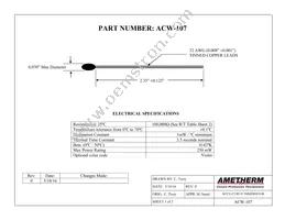 ACW107 Datasheet Cover