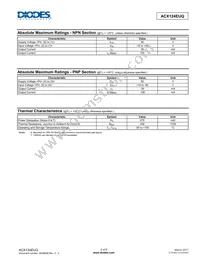 ACX124EUQ-7R Datasheet Page 2