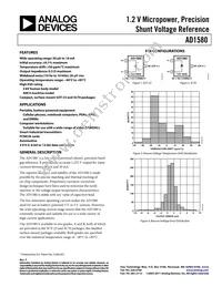 AD1580ARTZ-REEL Datasheet Cover