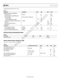 AD1974WBSTZ-RL Datasheet Page 4