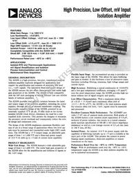 AD208BY Datasheet Cover