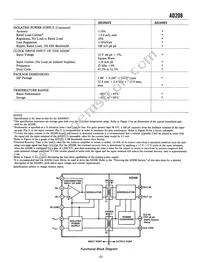 AD208BY Datasheet Page 3