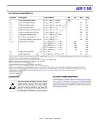 AD21369WBSWZ102 Datasheet Page 17