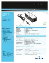 AD2412N3L Datasheet Cover