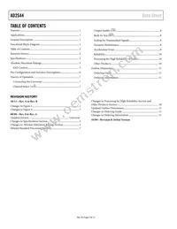 AD2S44-TM11B Datasheet Page 2
