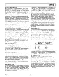 AD2S83APZ-REEL Datasheet Page 7