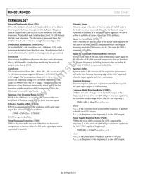 AD4001BRMZ-RL7 Datasheet Page 16